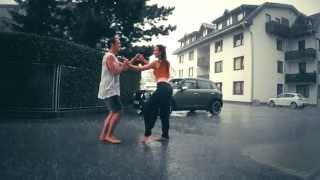 Conny & Dado in "Bachata in the Rain" :-)