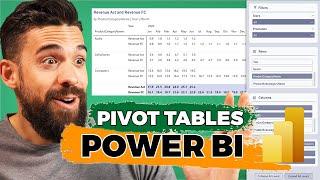 Pivot Tables in Power BI !?