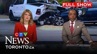 5 people injured in multi-vehicle crash in East York | CTV News Toronto at Noon for Sept. 6, 2024