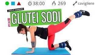 Glutei Sodi e Gambe Snelle! Esercizi Gambe E Glutei Con Cavigliere (opzionali) - Senza Salti