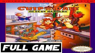 Chip 'n Dale Rescue Rangers 2 | NES | 4K60ᶠᵖˢ UHD| Longplay Gameplay Walkthrough Full Movie Game
