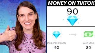 Explaining Earning Money on TikTok: Coins and Diamonds to Dollars!