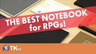 THE BEST NOTEBOOK for RPGS and Game Design | TKtv