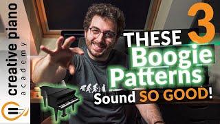 3 Boogie Woogie Patterns For Piano That Just Work!  