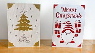 Cricut Cards for Beginners - Glitter Insert Cards