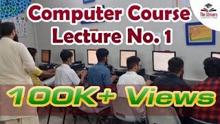 Computer Course Lec 1 || Keyboard Typing || asdf jkl gh ei ru || Professor Muhammad Naeem Attari