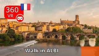 360° views of France : Today a walk in Albi around the cathedral