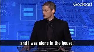 Inspiring speech of Wentworth Miller