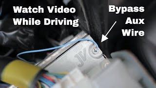 How to Bypass Aux Video Input - Infiniti G35 G37