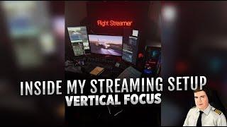  Vertical Cockpit Cam LIVE - Flying Boeing 737 Max 8 to Los Angeles