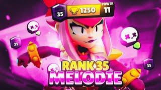 Melodie rank 35 (No Teaming)  BEST BRAWLER EVER!