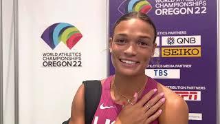 Anna Hall “Breaks The Curse” , Wins World Championship Bronze Medal In Heptathlon