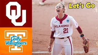 Oklahoma vs. Tennessee Today Women's College World Series Softball 2025