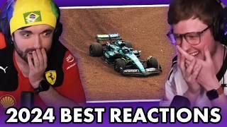 Our Best Live Reactions from the 2024 F1 Season