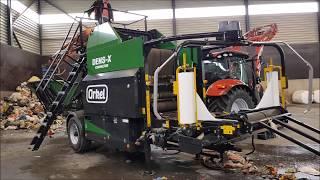 Orkel DensX baling household waste