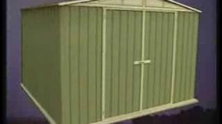 Absco Garden Sheds - Snaptite Assembly System