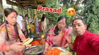 Village Ke Puja Me Prasad Yummy Hua 