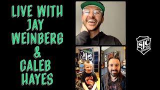 SJC Drums Live: Jay Weinberg of Slipknot &  Caleb Hayes Talk About Surprise Ellen Show Appearance!