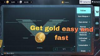 Undawn trading  tips to get gold without gun or armor