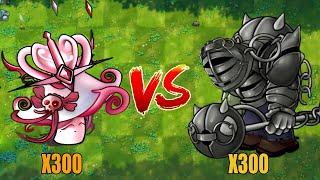 PVZ Fusion 2.3 Challenge New Plants - 300 Plants Fusion VS 300 Obsidian Gargantuar - Who Will Win?