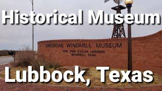 Historical-American Windmill Museum, Lubbock(Texas).