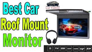 TOP 5 Best Car Roof Mount Monitor 2020 | Best Flip Down DVD Players Collection