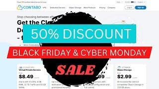 50% OFF Contabo (Cloud VDS) Black Friday & Cyber Monday Sale 2024