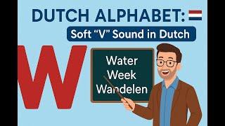 Dutch Alphabet W Pronunciation Guide