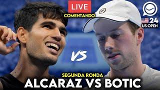  CARLOS ALCARAZ - BOTIC VAN DE ZANDSCHULP [2R US OPEN] - COMENTANDO EN DIRECTO