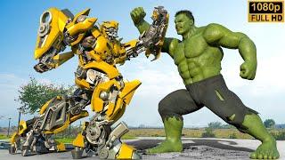 Bumblebee vs Hulk Comosix Film - Transformers The Last Knight | Paramount Pictures [HD]