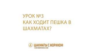 Как ходит пешка в шахматах, как (рубит) и бьет фигуры?