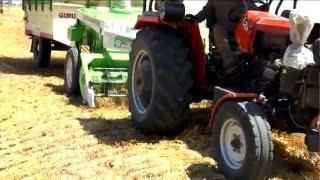 Straw Reaper on Massey Ferguson by - New Vishavkarma Contact - 94174-81262 , 9417078060