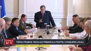 ȘTIRILE BIT TV -  TÂRGU FRUMOS  REGULILE PRIMARULUI PENTRU CONSILIERII LOCALI