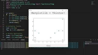 Embedding a Matplotlib Graph into a Tkinter application