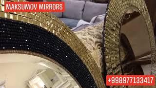 Maksumov Mirrors. Золотые изделия: Зеркало. Tashkent city Mirror Outlet.