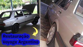 Restauração Voyage Argentino - Passo a passo [Incrível]