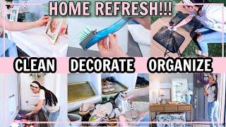 HOME REFRESH! Clean with Me 2021! NEW DECOR! Organize! | HOMEMAKING | Alexandra Beuter