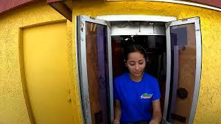 Bacon Breakfast Burrito, Humberto's Mexican Food Drive Thru, Gila Bend, Arizona, 29 July 2024