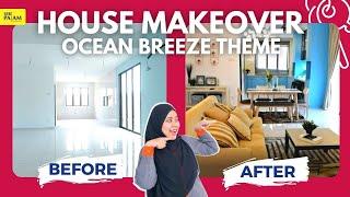 The Ocean Breeze Theme  - Makeover of Nada Alam house by [Seri Pajam landed home]