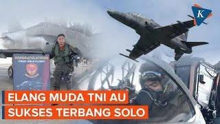 "Elang Muda" TNI AU Sukses Terbang Solo Pakai Jet Tempur Hawk 109