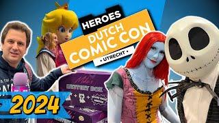 Comic Con 2024 Vlog // Heroes Dutch Comic Con Utrecht Winter