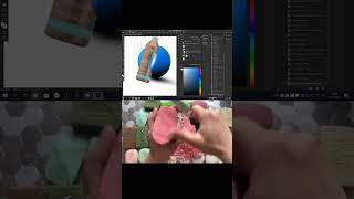 Как сделать эффект с 3D шариками #инфографика #юмор #2025 #1часть #рек #3часть