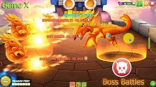#DML All Boss Dragon Battles - Part 1 - Dragon Mania Legends
