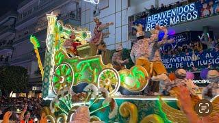 [4K] Cabalgata de los Reyes Magos de Sevilla 2025 en el Balcón de la ilusión (Asunción) Sevilla