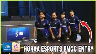 Horaa Esports & All Teams of Group Yellow Entry at PMGC 2024 | Clash with kvn