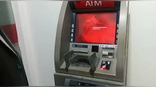 PLC Debit Card Working Cash Withdraw ATM Booth In Bangladesh 