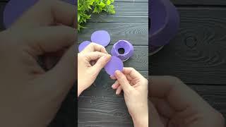 Paper Craft Ideas Paper Flowers Flower DIY #shorts