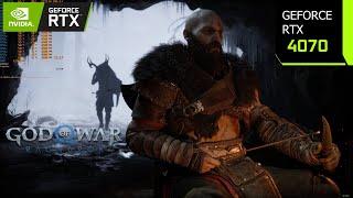 God of War Ragnarok PC | RTX 4070 4K, 1440p, 1080p DLSS 3.7 Frame Generation | PC Performance