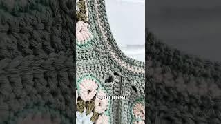 Жилет из мотивов от EllyLovelyStitch #вязаниекрючком #крючком #crochet #handmade #вязаныйжилет