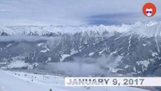 Bad Gastein: January 9, 2017 / perfect snow conditions, Ski Amade´